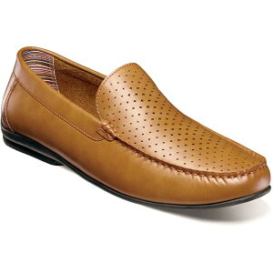 yz XeCV[A_X Y Xb|E[t@[ V[Y Stacy Adams Conroy Men's Moc Toe Slip-On Shoes Tan