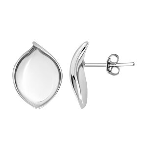 yz Aleure Precioso fB[X sAXECO ANZT[ Aleure Precioso Polished Teardrop Post Earrings Sterling