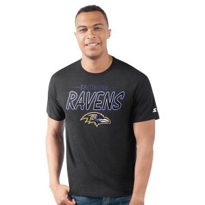 �X�^�[�^�[ �����Y �g�b�v�X T�V���c Men'starter Black Baltimore Ravens Prime Time T-Shirt Rav Black �u���b�N