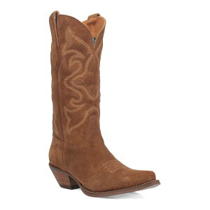�f�B���S ���f�B�[�X �V���[�Y �u�[�c�E���C���u�[�c �X�G�[�h Dingout West Women'suede Cowgirl Boots Camel �L������