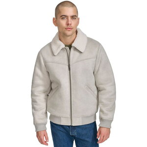 yz [oCX Y WPbgEu] AE^[ Men's Levi'sR Faux Shearling Bomber Jacket Tundra