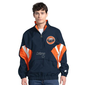 �X�^�[�^�[ �����Y �g�b�v�X T�V���c Men'starter Navy Houston Astros Cooperstown Chief Half-Zipullover Ast Navy �l�C�r�[