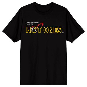 �A�j���L�����N�^�[ �����Y �g�b�v�X T�V���c �O���t�B�b�N Licensed Character Men's Hot Ones Graphic Tee Black �u���b�N