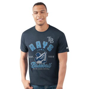�X�^�[�^�[ �����Y �g�b�v�X T�V���c Men'starter Navy Tampa Bay Rays Prime Time Batter T-Shirt Ray Navy �l�C�r�[