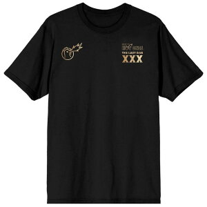 �A�j���L�����N�^�[ �����Y �g�b�v�X T�V���c �O���t�B�b�N Licensed Character Men's Hot Ones The Last Dab XXX Short Sleeve Graphic Tee Black �u���b�N