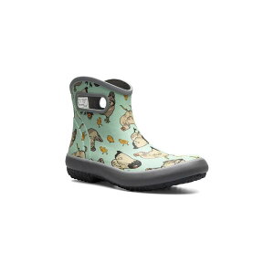 yz {OX fB[X u[cECu[c V[Y Bogs Patch Women's Waterproof Ankle Rain Boots Chickens