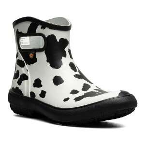 yz {OX fB[X u[cECu[c V[Y Bogs Patch Women's Waterproof Ankle Rain Boots Cow