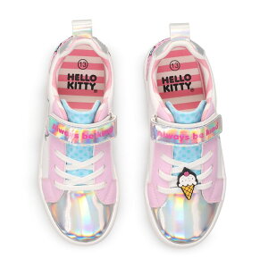 yz CZX LN^[ fB[X Xj[J[ V[Y Hello Kitty Court Kids Sneakers White