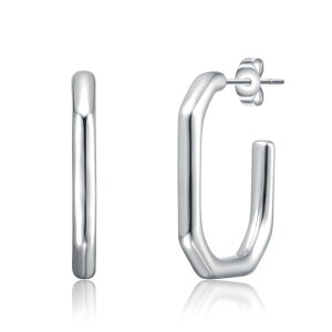 �A���u�����f�b�h ���f�B�[�X �A�N�Z�T���[ �s�A�X�E�C�������O Unbranded 3/4 Hexagonal Hoop Earringsilver Tone �V���o�[