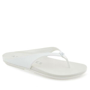 GA\[Y fB[X V[Y T_ Aerosoles Fisher Women's Flathong Sandals Bright White zCg