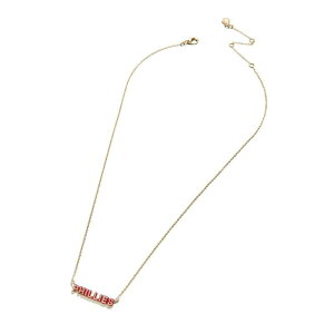 EFA oC G Ah[Y fB[X ANZT[ lbNXE`[J[Ey_ggbv [X WEAR by Erin Andrews Philadelphia Phillies Delicatenamel Necklace Phl Gold S[h