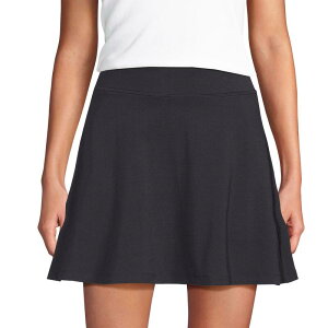 �����Y�G���h ���f�B�[�X �{�g���X�J�[�g Women's Lands' End Active Skater Skort Black �u���b�N