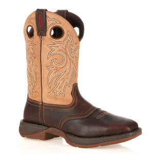 �h�D�����S �����Y �V���[�Y �u�[�c�E���C���u�[�c Durango Rebel Saddle Up Men's 11-in. Western Boots Brown Tan �u���E��