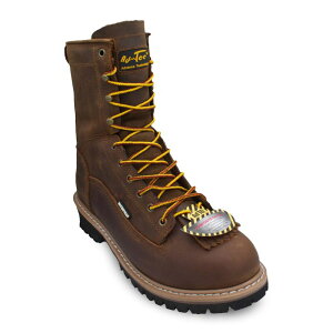 AhebN Y V[Y u[cECu[c AdTec 1020 Men's Composite-Toe Waterproof Work Boots Brown uE