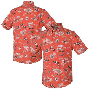 ���C���X�v�[�i�[ �����Y �g�b�v�X T�V���c �_�E�� Men's Reyn Spooner Orange Baltimore Orioles Kekai Button-Down Shirt Orl Orange �I�����W