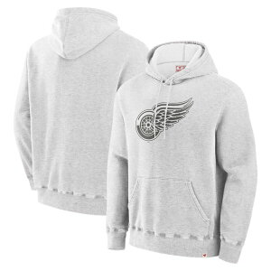 �y���������z �t�@�i�e�B�N�X �����Y T�V���c �g�b�v�X Men's Fanatics Cream Detroit Red Wings Made in Canada Pullover Hoodie Rdw Beige