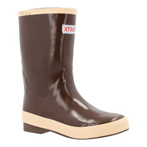 �G�N�X�g���^�t ���f�B�[�X �V���[�Y �u�[�c�E���C���u�[�c Xtratuf Big Kids 8-in. Legacy Rain Boots Brown �u���E��