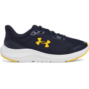 A_[A[}[ fB[X V[Y Xj[J[ Under Armour Grade School Pursuit 4 Girls' Athletic Shoes Navy Campus lCr[