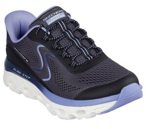 XPb`[Y fB[X V[Y T_ Xj[J[ Skechers Hands Free Slip-ins Glide-Step Sole Women'sneakers Black Blue ubN