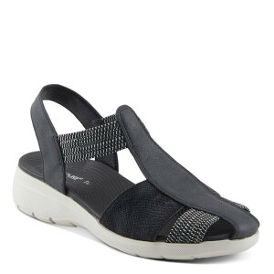 yz tNTX fB[X T_ V[Y Flexus by Spring Step Women's Damari Ankle Strap Sandals Black