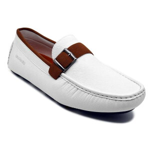 yz AJf~NX Y Xb|E[t@[ V[Y Akademiks Dover Men's Slip-On Shoes White