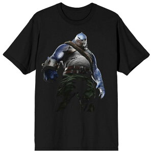 yz CZX LN^[ Y TVc gbvX Men's DC Comics Suicide Squad Shark Graphic Tee Gray