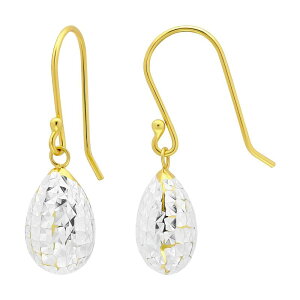 yz Aleure Precioso fB[X sAXECO ANZT[ Aleure Precioso Sterling Silver Teardrop Drop Earrings Two Tone
