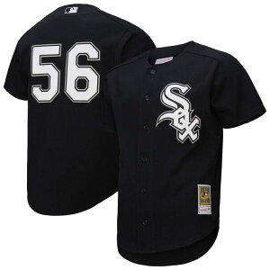 �~�b�`�F��&�l�X �����Y �g�b�v�X T�V���c �W���[�W�[ Men'sMitchell & Ness Mark Buehrle Black Chicago White Sox Authentic Batting Practice Jersey Sox Black �u���b�N
