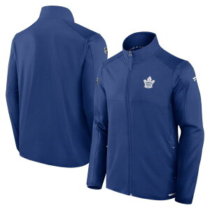 yz t@ieBNX Y WPbgEu] AE^[ Men's Fanatics Blue Toronto Maple Leafs Authentic Pro Rink Fleece Full-Zip Jacket Mpl Blue
