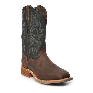 �A�h�e�b�N �����Y �V���[�Y �u�[�c�E���C���u�[�c AdTec 9859 Men's Western Boots Black Brown �u���b�N