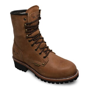 �A�h�e�b�N �����Y �V���[�Y �u�[�c�E���C���u�[�c T�V���c AdTec 1427 Men's Waterproof Logger Steel Toe Work Boots Brown �u���E��