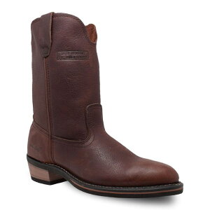 �A�h�e�b�N �����Y �V���[�Y �u�[�c�E���C���u�[�c AdTec Ranch Men's Wateresistant Wellington Work Boots Reddish