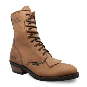 �A�h�e�b�N �����Y �V���[�Y �u�[�c�E���C���u�[�c AdTec Packer Men's Wateresistant Crazy Horse Work Boots Tan �^��