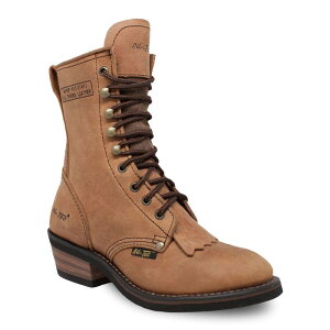 �A�h�e�b�N ���f�B�[�X �V���[�Y �u�[�c�E���C���u�[�c AdTec 8224 Women's Wateresistant Packer Work Boots Tan �^��