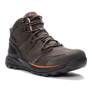 �v���y�b�g �����Y �V���[�Y �u�[�c�E���C���u�[�c Propet Veymont Men's Waterproof Hiking Boots Gunsmoke Orange �I�����W