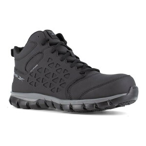 ���[�{�b�N �����Y �V���[�Y �u�[�c�E���C���u�[�c �A���N�� Reebok Sublite Cushion Work Men's Composite-Toe Ankle Boots Black �u���b�N
