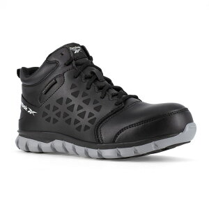 ���[�{�b�N �����Y �V���[�Y �X�j�[�J�[ �u�[�c Reebok Work Men's Waterproof Sublite Cushion Composite Toe Boots Black �u���b�N
