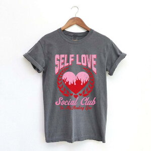 yz Simply Sage Market fB[X TVc gbvX Self Love Social Club Garment Dyed Tees Pepper