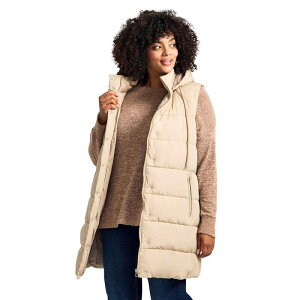 �A�x�j���[ ���f�B�[�X �A�E�^�[ �W���P�b�g�E�u���]�� �v���X�T�C�Y �x�X�g Avenue Women's Plusize Ally Puffer Vest Latte