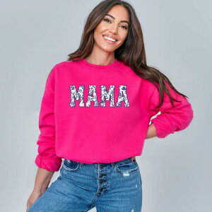 Simply Sage Market ���f�B�[�X �g�b�v�X T�V���c �X�E�F�b�g Simply Sage Market Mama Blue Willow Sweatshirt Raspberry �u���[