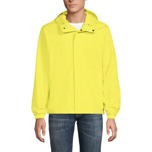yz YGh Y WPbgEu] AE^[ Men's Lands' End Waterproof Packable Rain Jacket Limelight