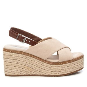 ���t���b�V�� ���f�B�[�X �V���[�Y �T���_�� Women's Crossed Espadrille Sandals Refresh By Xti 172579 Beige �x�[�W��