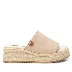 yz tbV fB[X T_ V[Y Refresh Women's Wedge Sandals By Xti 172779 Beige