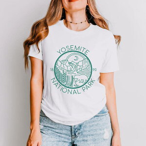Simply Sage Market ���f�B�[�X �g�b�v�X T�V���c Simply Sage Market Yosemite National Park Short Sleeve Tee White �z���C�g