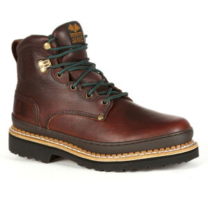 �W���[�W�A�u�[�c �����Y �V���[�Y �u�[�c�E���C���u�[�c Georgia Boots Georgiant Men's 6-in. Work Bootsoggy Brown �u���E��