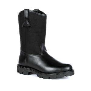 yz bL[ Y u[cECu[c V[Y Rocky Men's Pull-On Water Resistant Work Boots Black