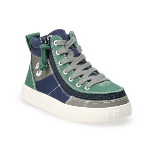 yz r[tbgEFA fB[X Xj[J[ V[Y BILLY Footwear Kids' Adaptive High Top Sneakers Earth