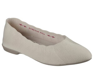 yz XPb`[Y fB[X T_ V[Y Skechers Cleo Style Women's Flats Off White