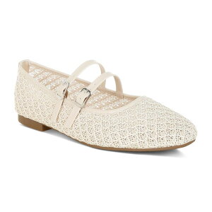 yz hO fB[X T_ V[Y London Rag Women's Mary Jane Flats Beige