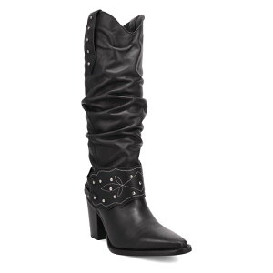 �f�B���S ���f�B�[�X �V���[�Y �u�[�c�E���C���u�[�c �A���N�� ���U�[ Dingo Grit N' Grace Women's Leather Ankle Boots Black �u���b�N